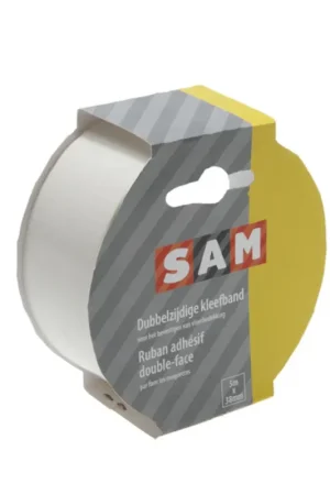 Beste Prijs Sam Dubbelzijdig Kleefband 25 m x 5 cm